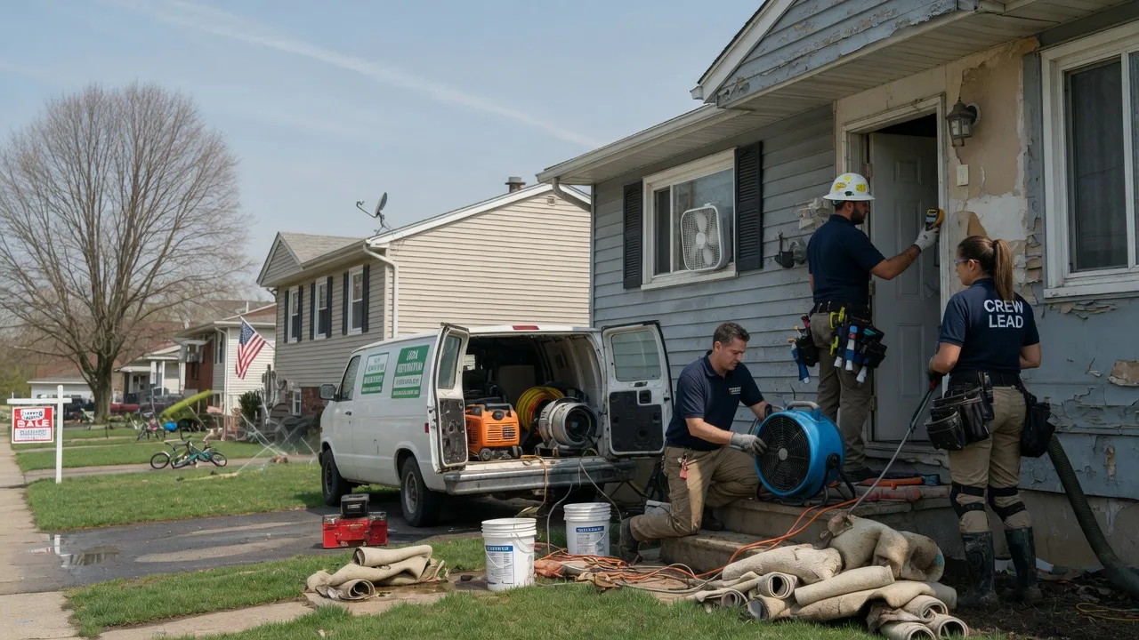 Flood Cleanup in Valley, NE near me