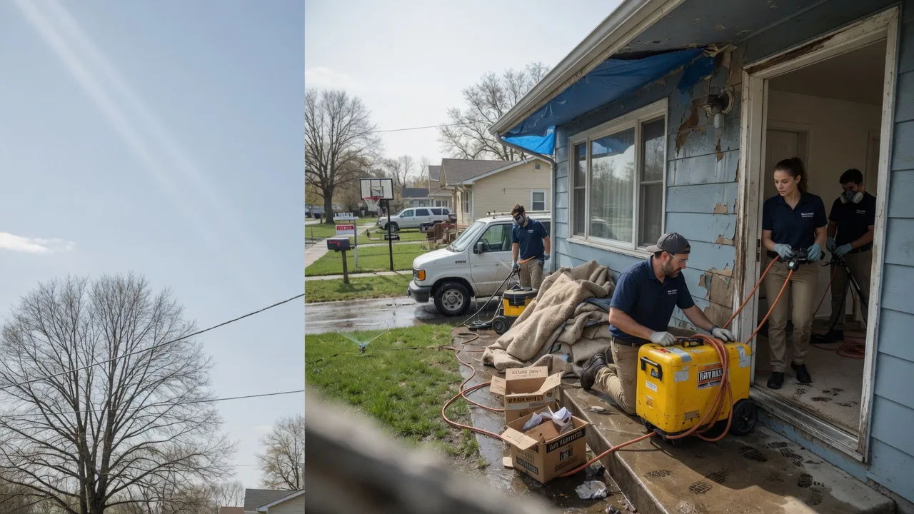 Basement Flood Cleanup in Valley, NE near me